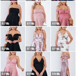Plus Size Dress Sale on our Mercari page!